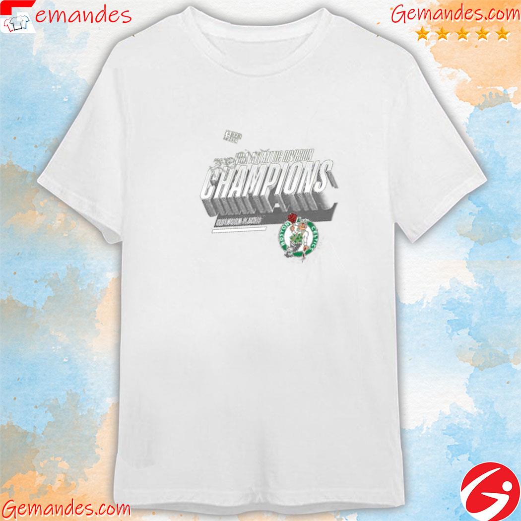 Logo Boston Celtics Branded Kelly Green 2023 Atlantic Division Champions Locker Room Shirt