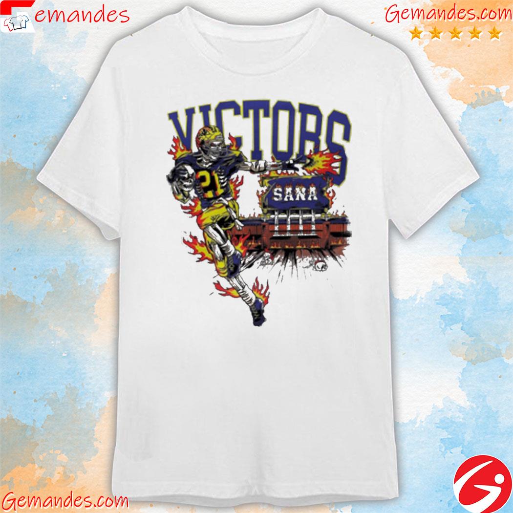 Number 21 Sana Detroit Merch The Heisman Sana Victors Shirt