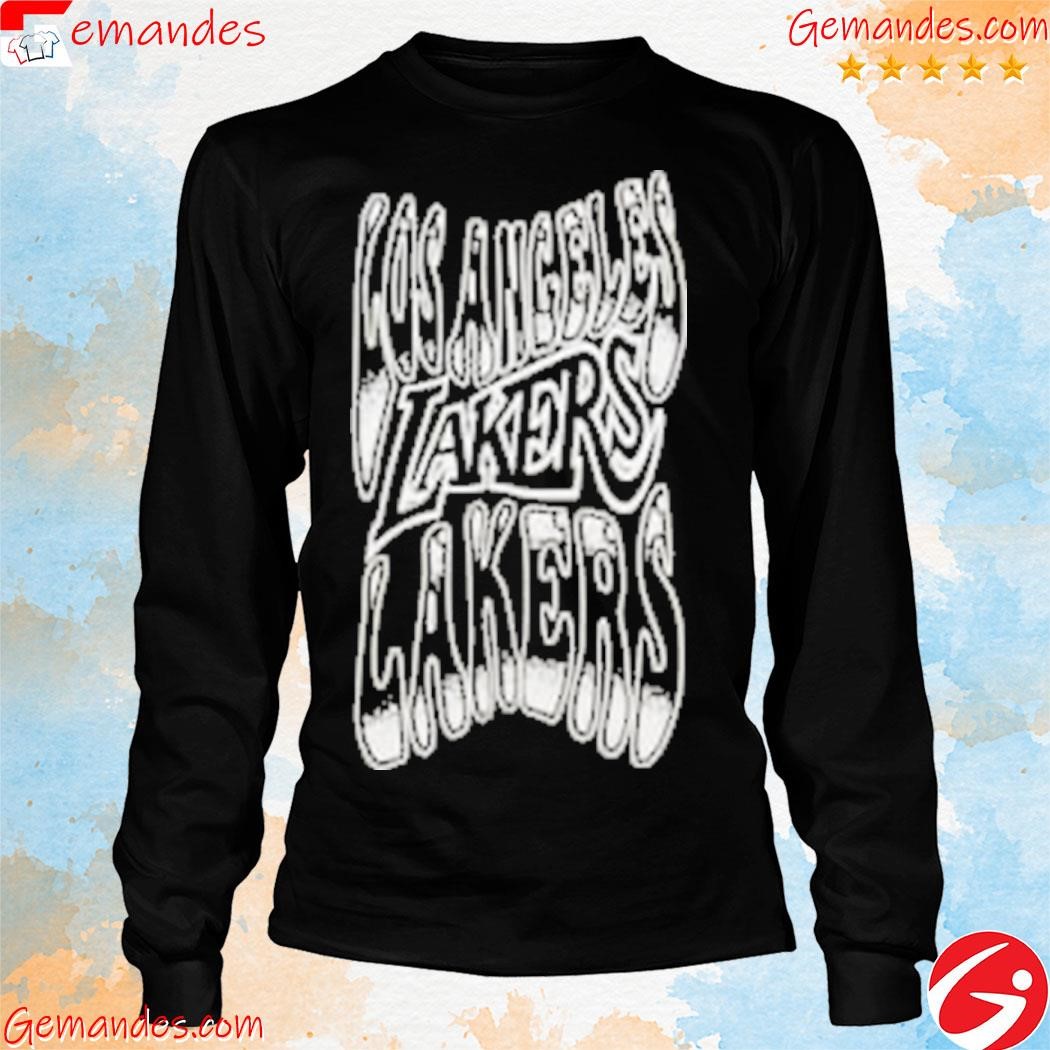 Flashbacks los angeles Lakers tee shirt longslevee.jpg