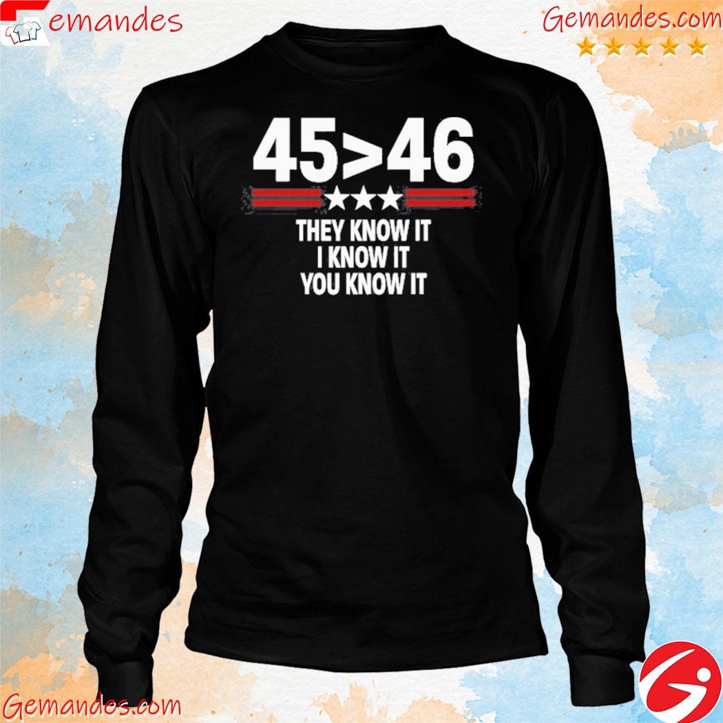 Official 45 is greater than 46 they know it longslevee.jpg
