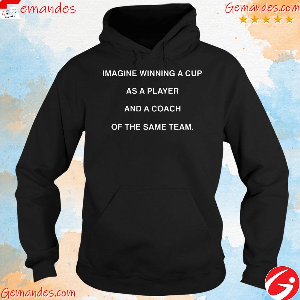 Official Aaron Cohen Imagine Winning A Cup As A Player And A Coach Of The Same Team hoodie.jpg