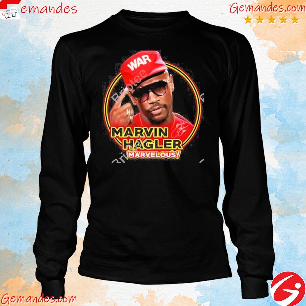 Official Dustin Poirier Marvin Hagler Marvelous longslevee.jpg