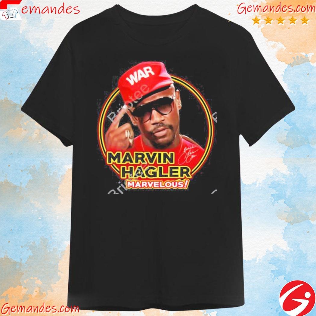 Official Dustin Poirier Marvin Hagler Marvelous T-shirt
