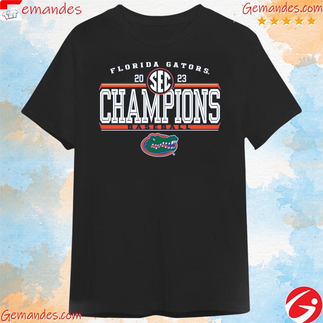 Official Florida Gators 2023 Champions Logo Baseball T-shirt