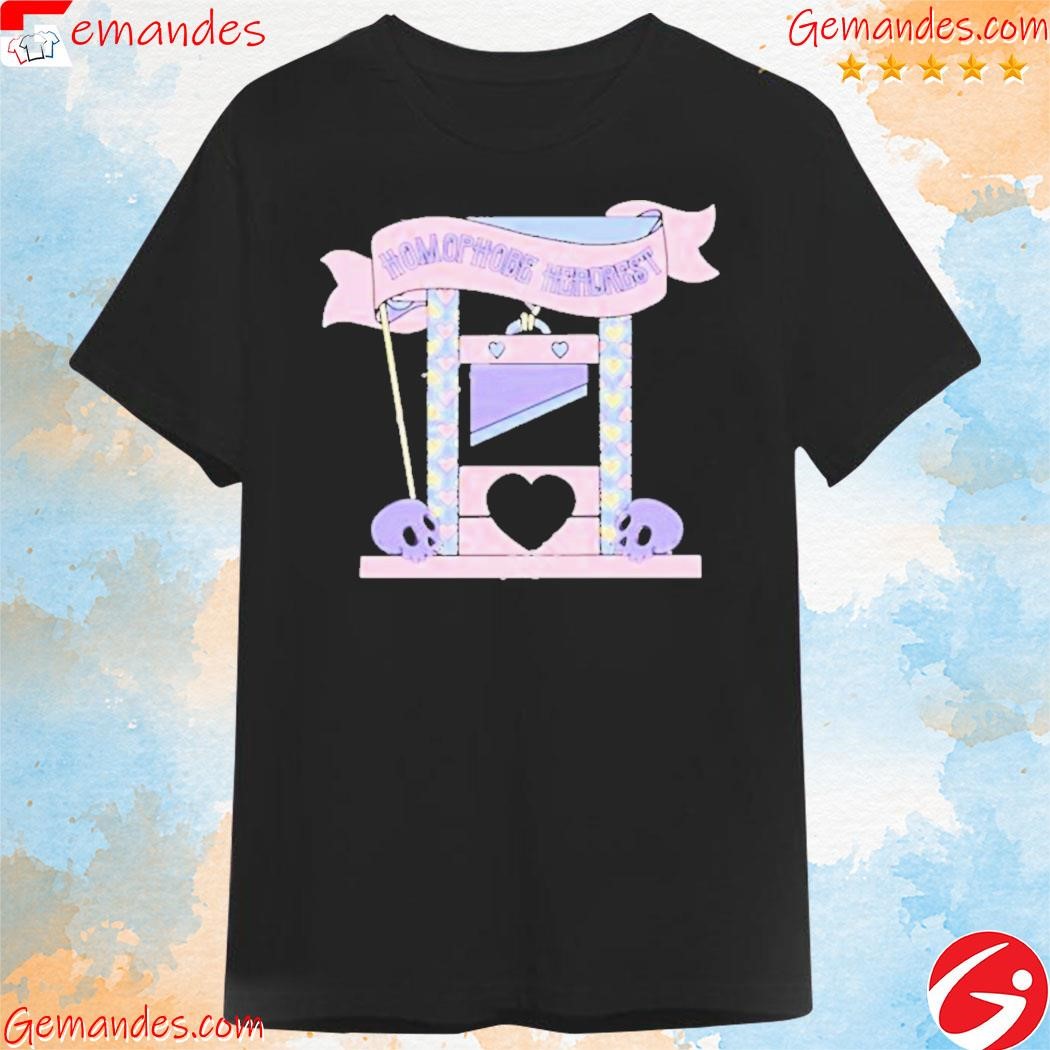 Official Homophobe headrest T-shirt