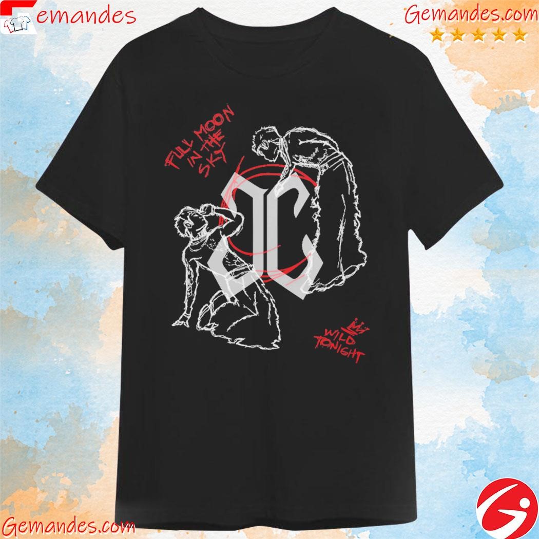 Official Josh cullen full moon in the sky wild tonight T-shirt