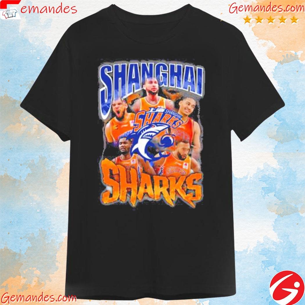 Official Lexcheeseburgers Shop Shanghai Sharks T-shirt