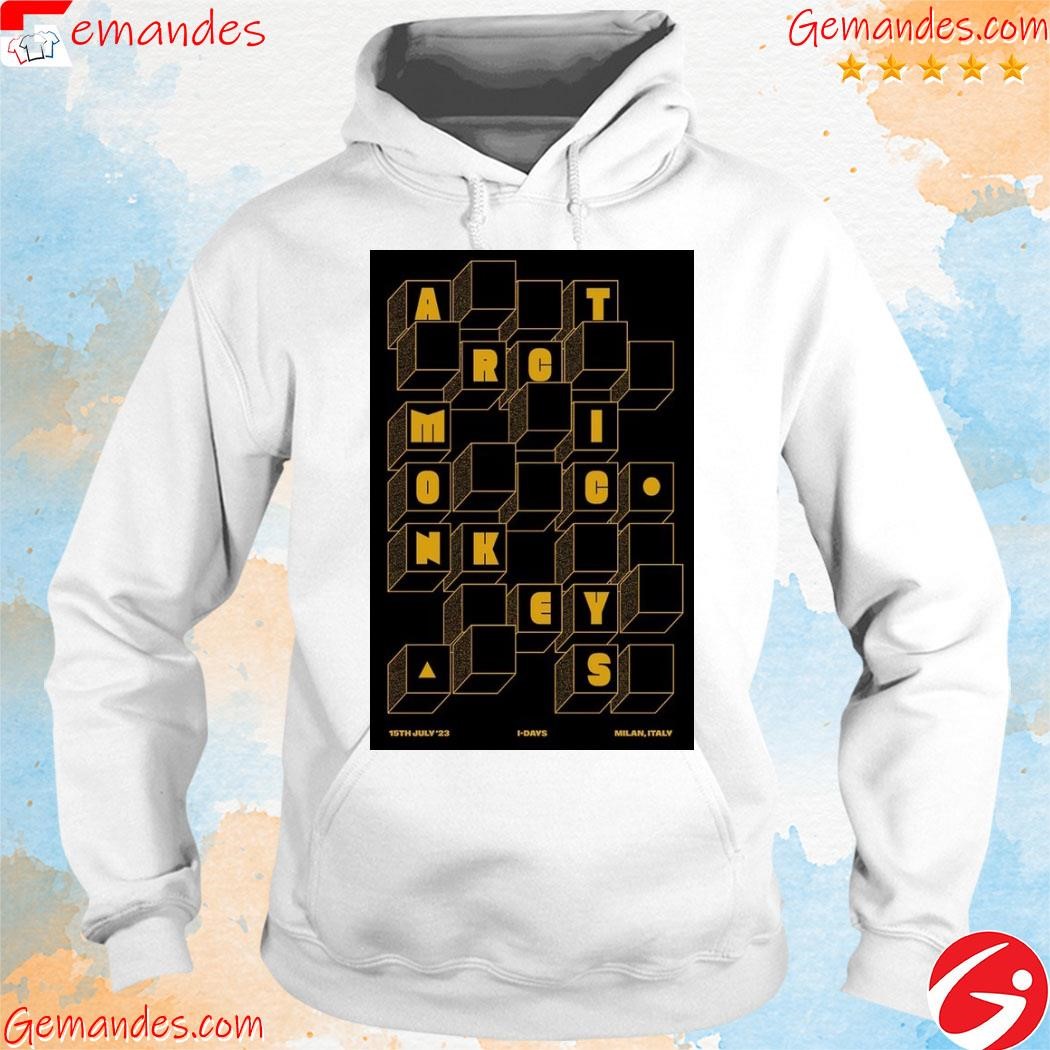Arctic Monkeys July 15, 2023 I-Days Milan, Italy Poster shirt hoodie.jpg