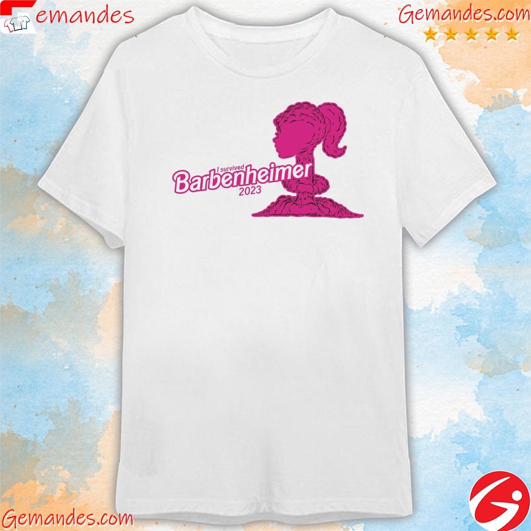 Funny I Survived Barbenheimer 2023 shirt