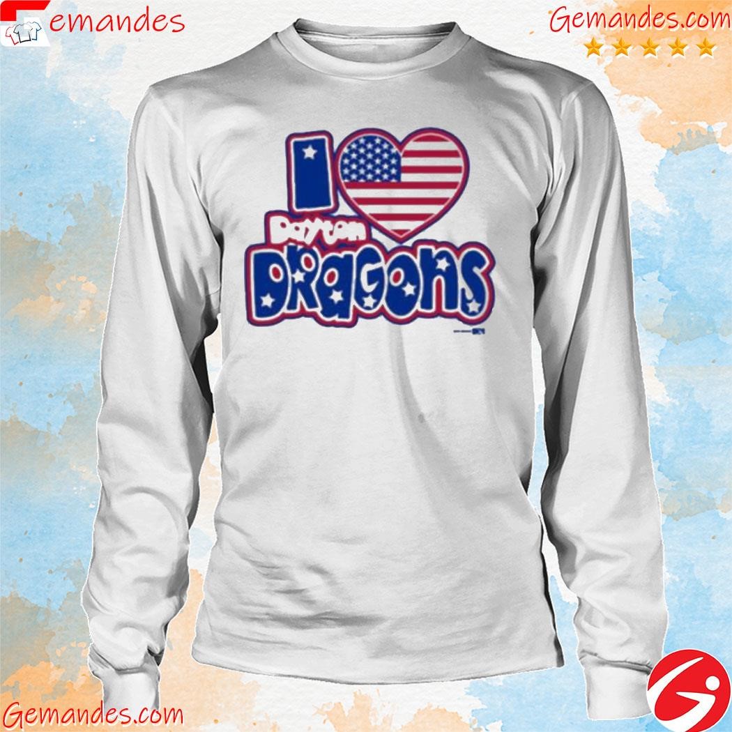 Official I Love Dayton Dragons Heart American Flag 2023 shirt longsleeve.jpg