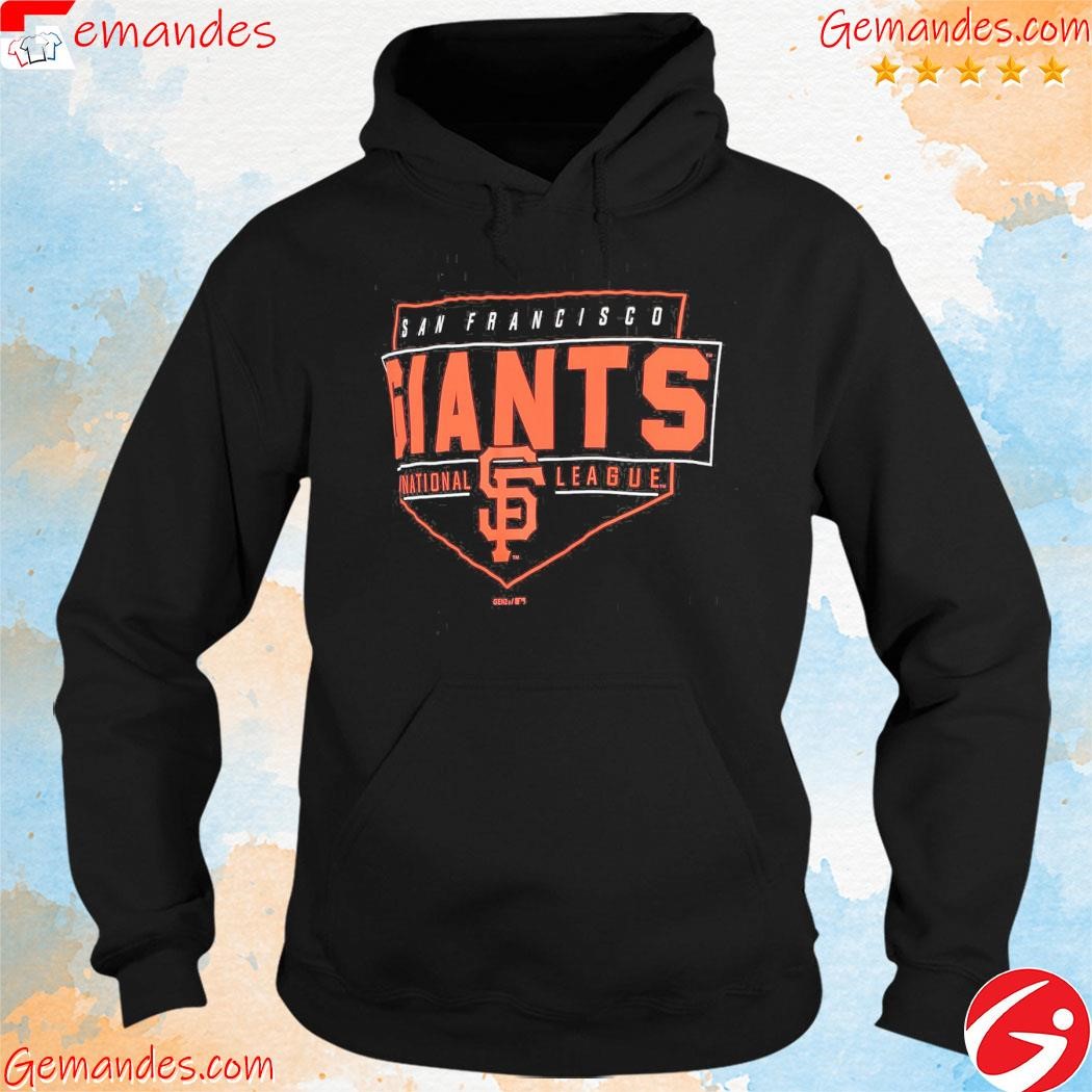 Official Youth San Francisco Giants Black Stolen Base Performance Shirt hoodie.jpg