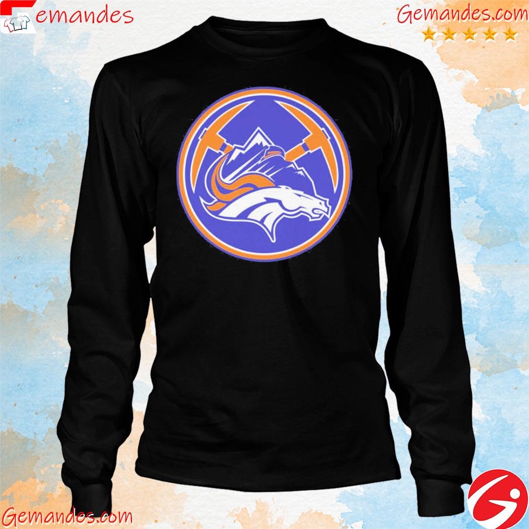 Denver Broncos Nuggets logo mashup shirt longslevee.jpg
