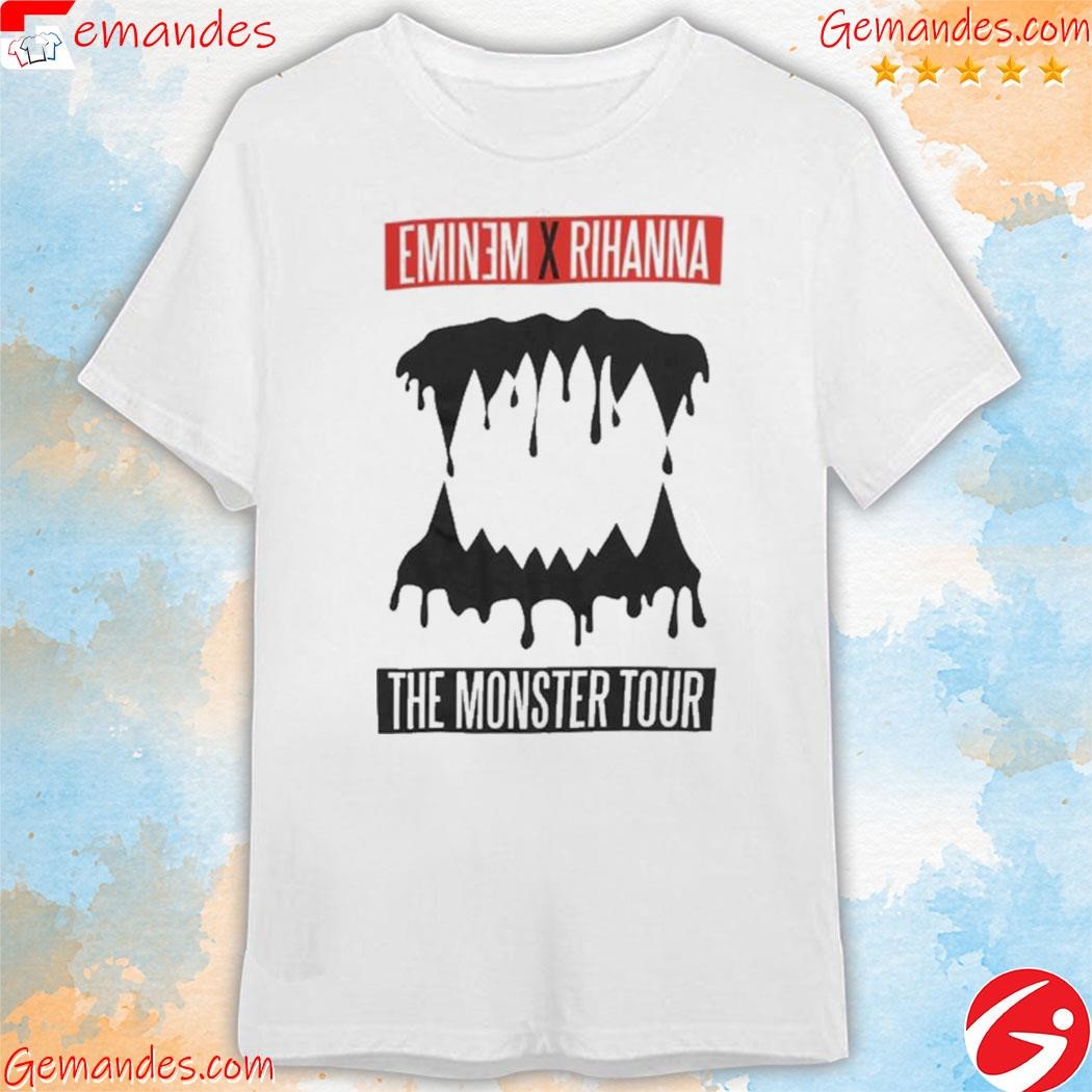 EMINEM x RIHANNA THE MONSTER TOUR Tシャツ Eminem x Rihanna The Monster Tour Tシャツ - メルカリ
