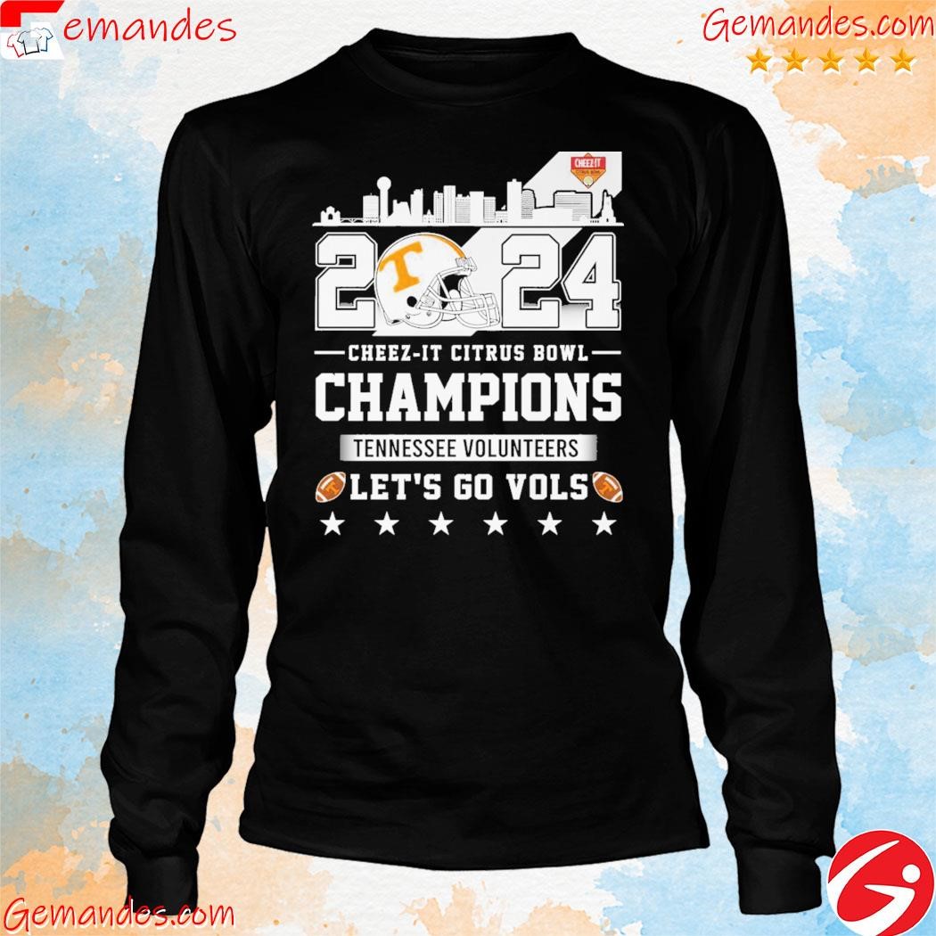 Official 2024 Brilliant Horizon City Cheez-it Citrus Bowl Tennessee Volunteers Champions Let's Go Vols shirt longslevee.jpg