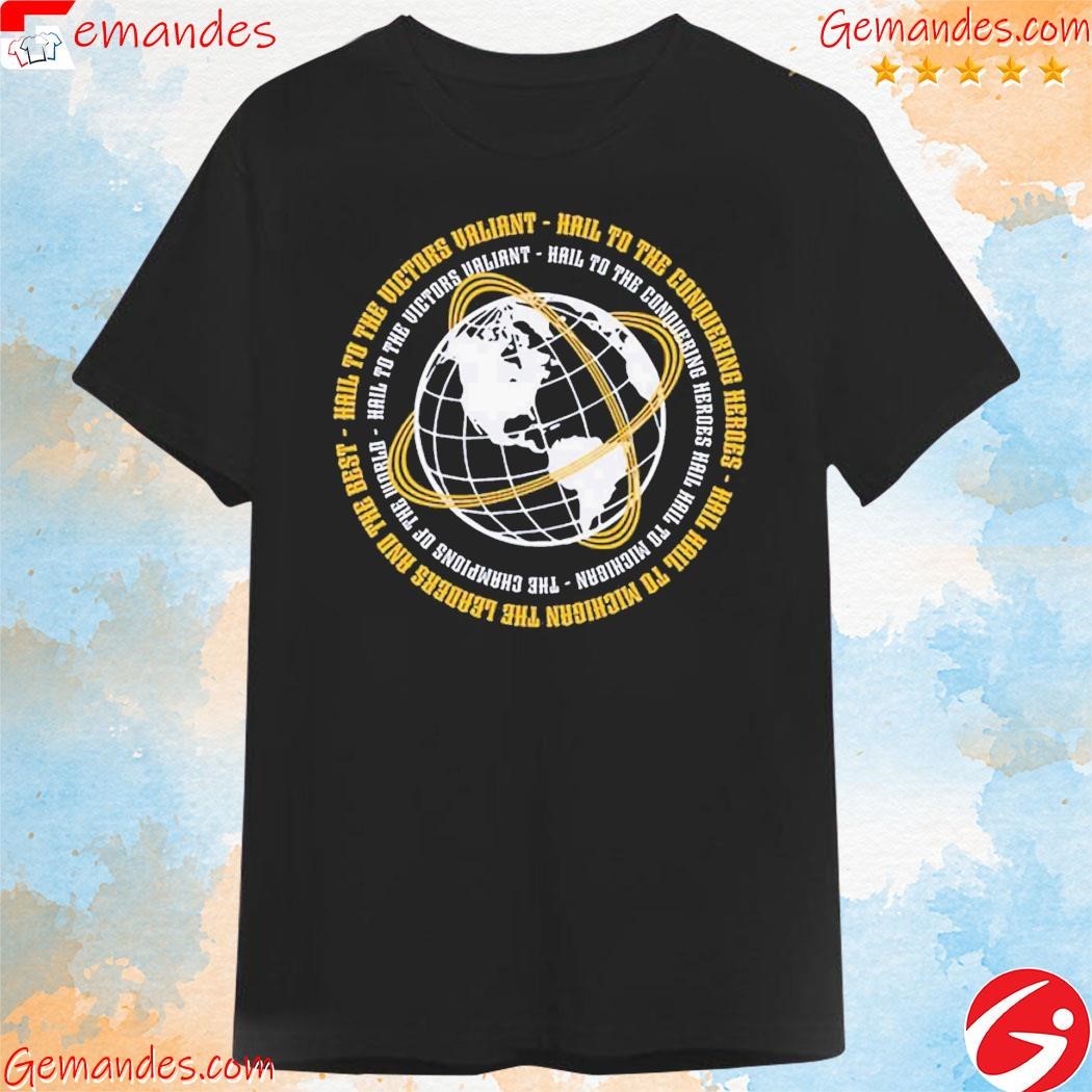 Official Michigan Wolverines Mi World Tour 2024 Shirt