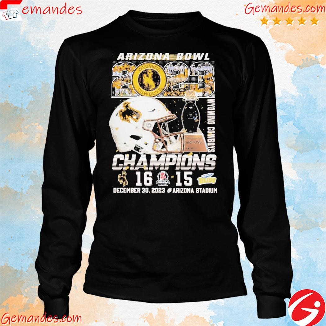 Official arizona Bowl 2023 Champions 16 15 December 30,2023 T Shirt longslevee.jpg